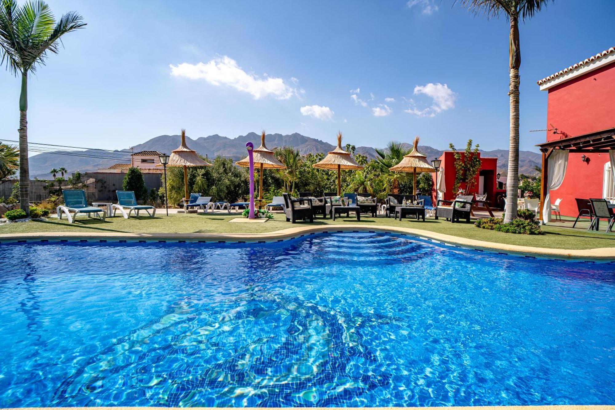 Villa Adelina En Turre, Almeria, Villa De Lujo Con Piscina Privada Cerca De Las Playas De Mojacar Luaran gambar